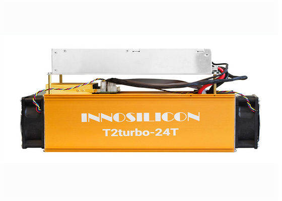 사용된 Innosilicon T2T 비트코인 광부 기계 높은 해시율 24TH/S 1980W