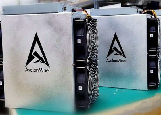 3420W 사용된 Bitcoin 광부 기계 Canaan Avalon 1246 90TH/S SHA256d 12.8kg